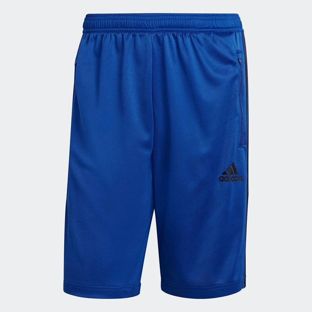 Adidas Men's   Designed 2 Move 3-Stripes Primeblue Shorts 5