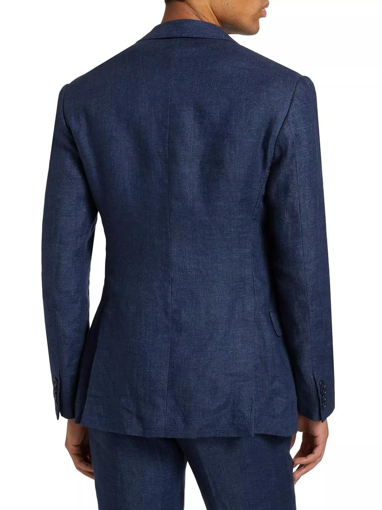 Ralph Lauren Kent Linen Single-Breasted Blazer 5