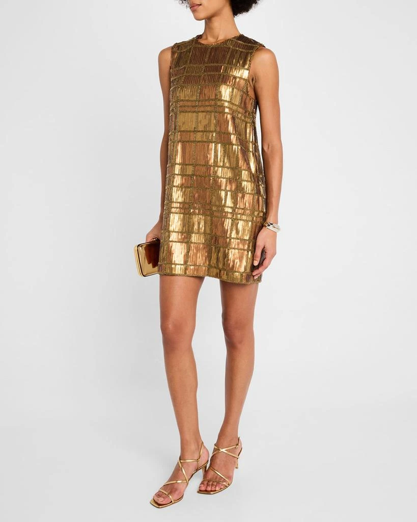 Alexis Emani Sequined Mini Shift Dress 4