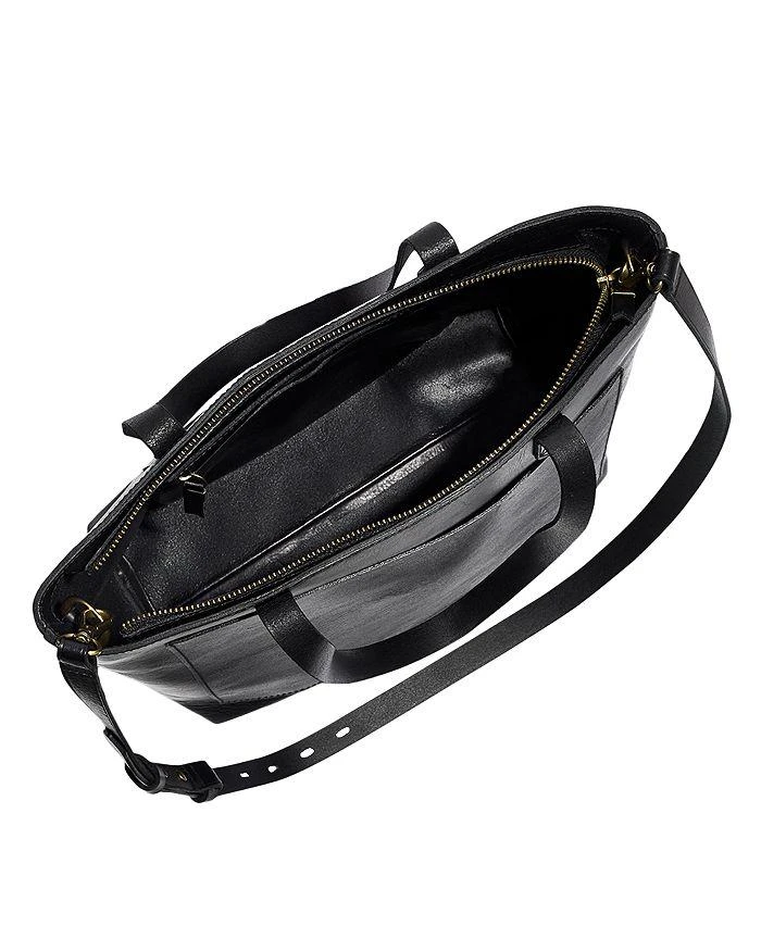 Madewell The Zip Top Medium Leather Transport Tote 2