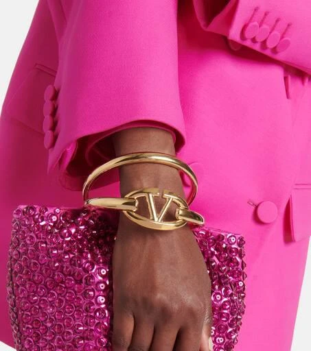 Valentino Carry Secrets Small embellished bucket bag 7