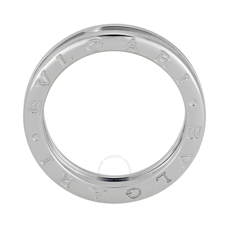 BVLGARI B.Zero1 18K White Gold 1-Band Ring 3
