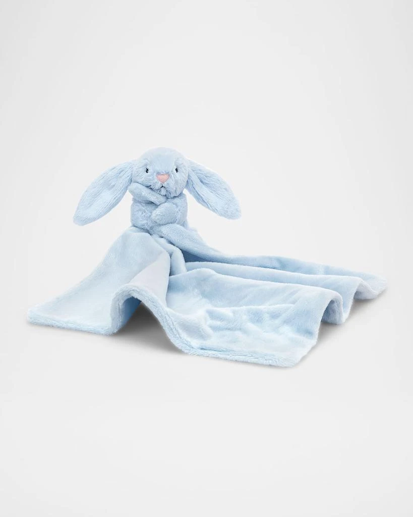 Jellycat Bashful Blue Bunny Soother 1