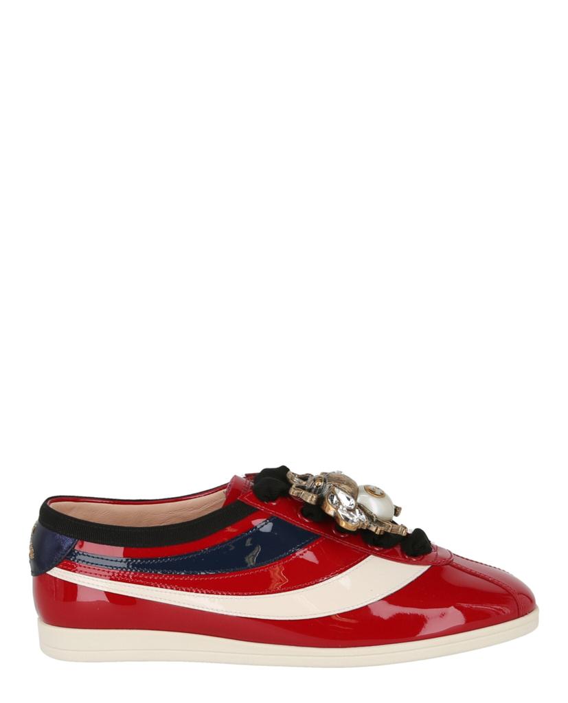 Gucci Falacer Patent Leather Sneakers