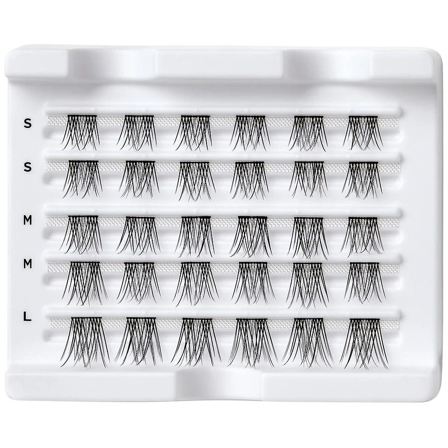 Kiss Falscara Collection Eyelash Extensions Lengthening Wisps Multi-Pack 10mm-12mm-14mm 5