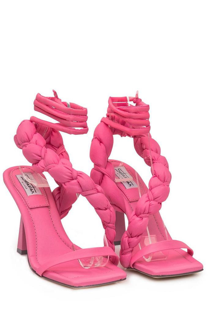 Sebastian Sebastian Braided Ankle Sandals