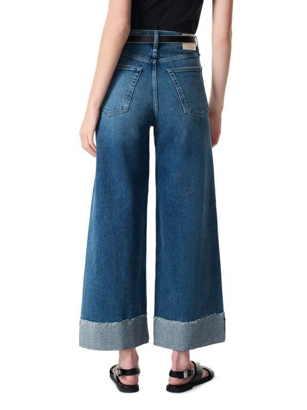 Rag & Bone Sofie High-Rise Cuffed Wide-Leg Jeans 3
