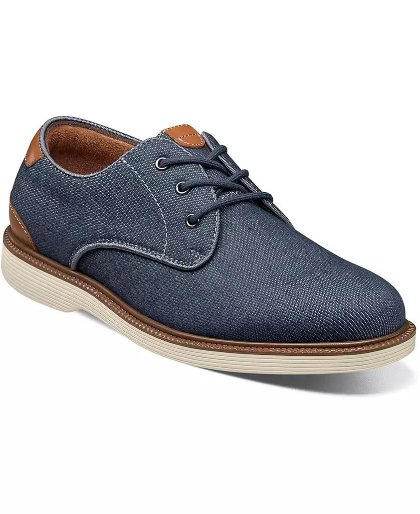 Florsheim Boys Highland Jr. Canvas Plain Toe Oxford 1