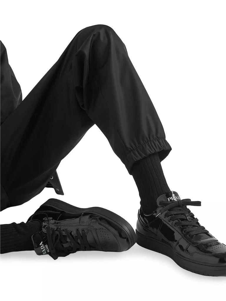 Prada Downtown Patent Leather Sneakers 2