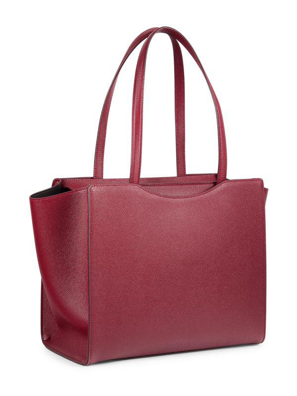 バッグ Ferragamo Gancini Leather Tote Bag Ferragamo Double Gancini Mini Leather Tote Bag 218358 771688