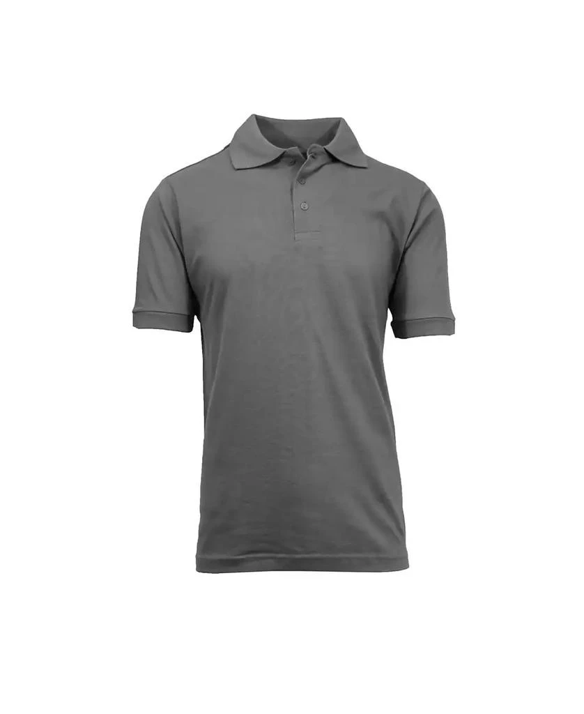 Galaxy By Harvic Men's Short Sleeve Pique Polo Shirts 11