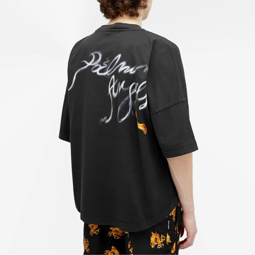 Palm Angels Palm Angels Foggy Back Print Tee 3
