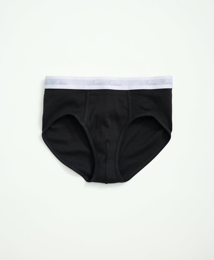 Brooks Brothers Supima® Cotton Low-Rise Briefs - 3 Pack
