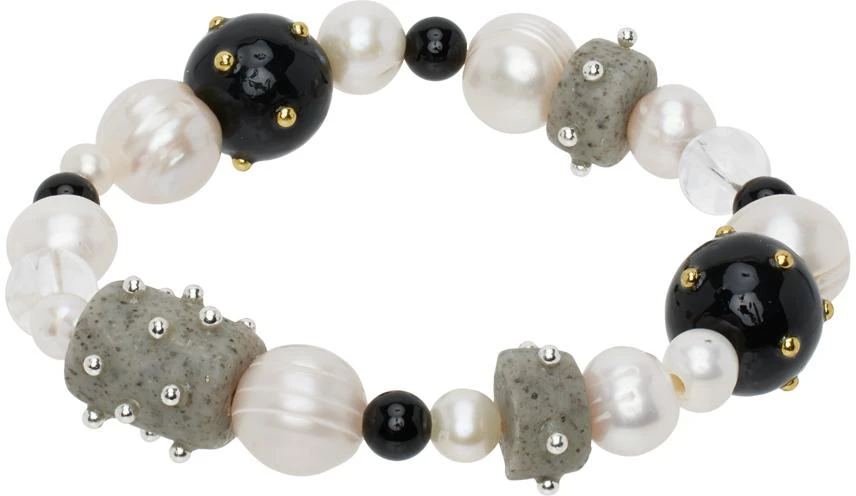 Eliou White & Black Sebs Bracelet 2