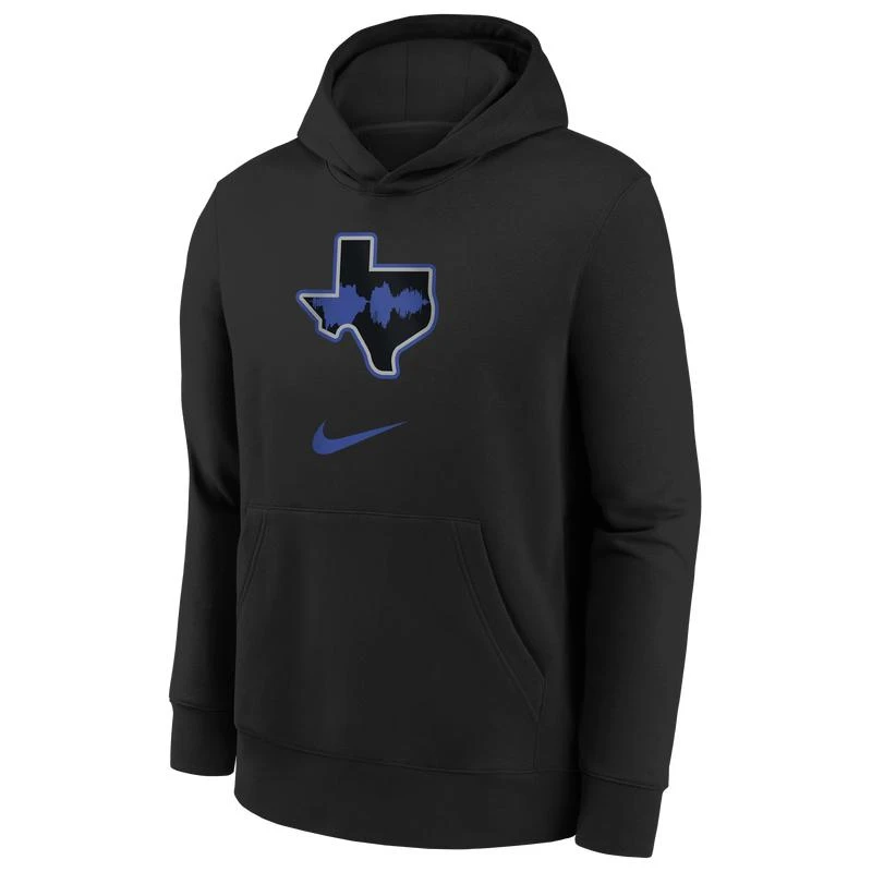 NBA Nike Mavericks Club City Edition Pullover Hoodie - Boys' Grade School 1
