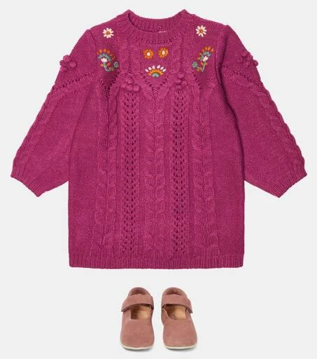 Louise Misha Rejana embroidered sweater dress 2