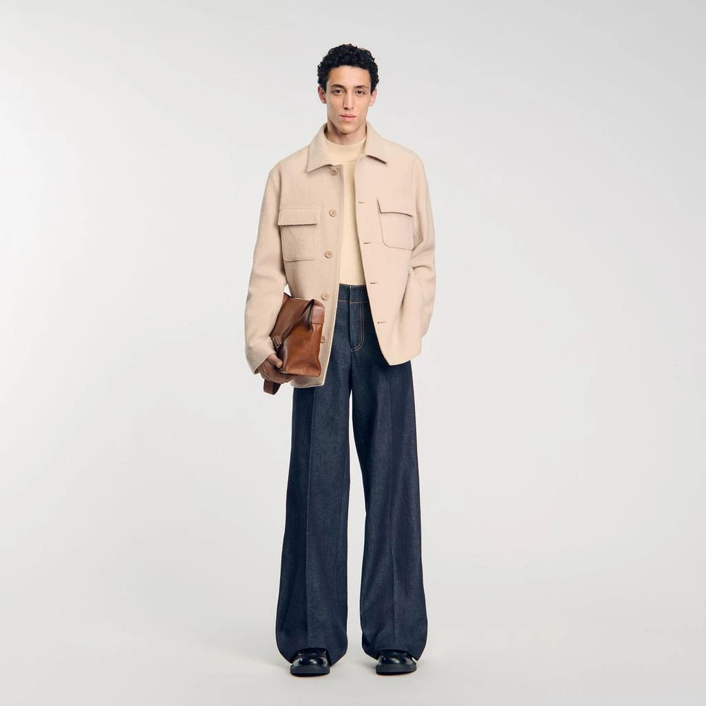 Sandro Button-up overshirt 1