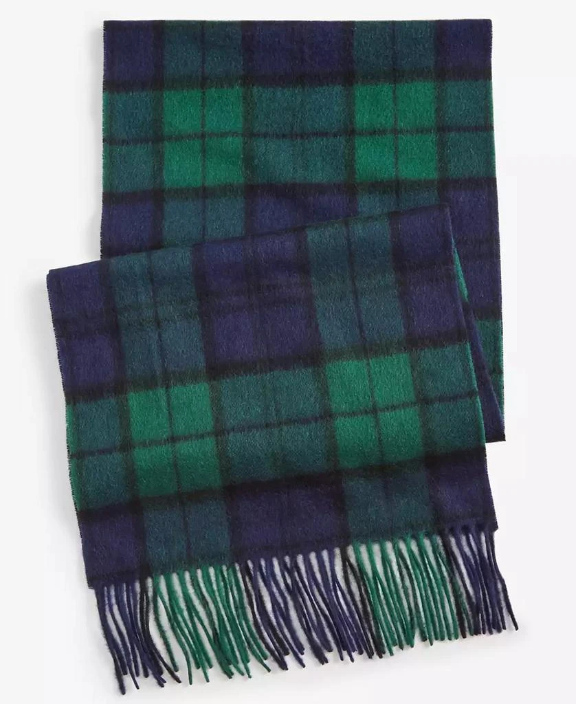 Club Room Men's Cashmere Plaid Scarf, Created for Macy's 1