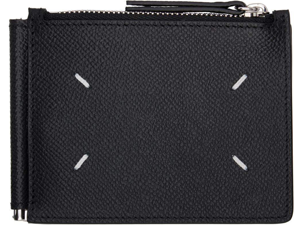 MAISON MARGIELA Black Money Clip Wallet