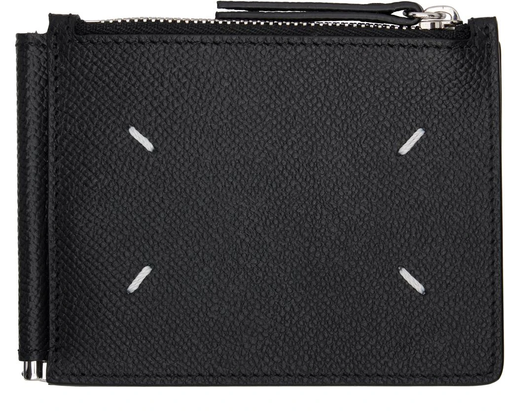 MAISON MARGIELA Black Money Clip Wallet 1