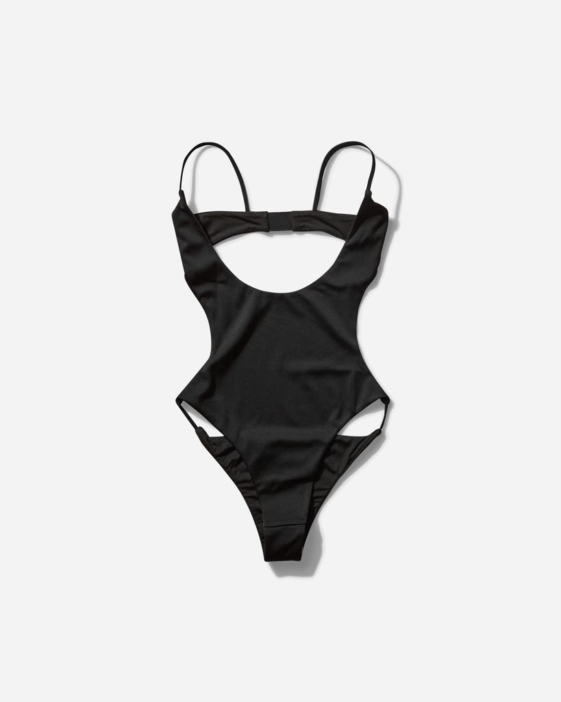 Hyein Seo Women's Layered Swimsuit Black