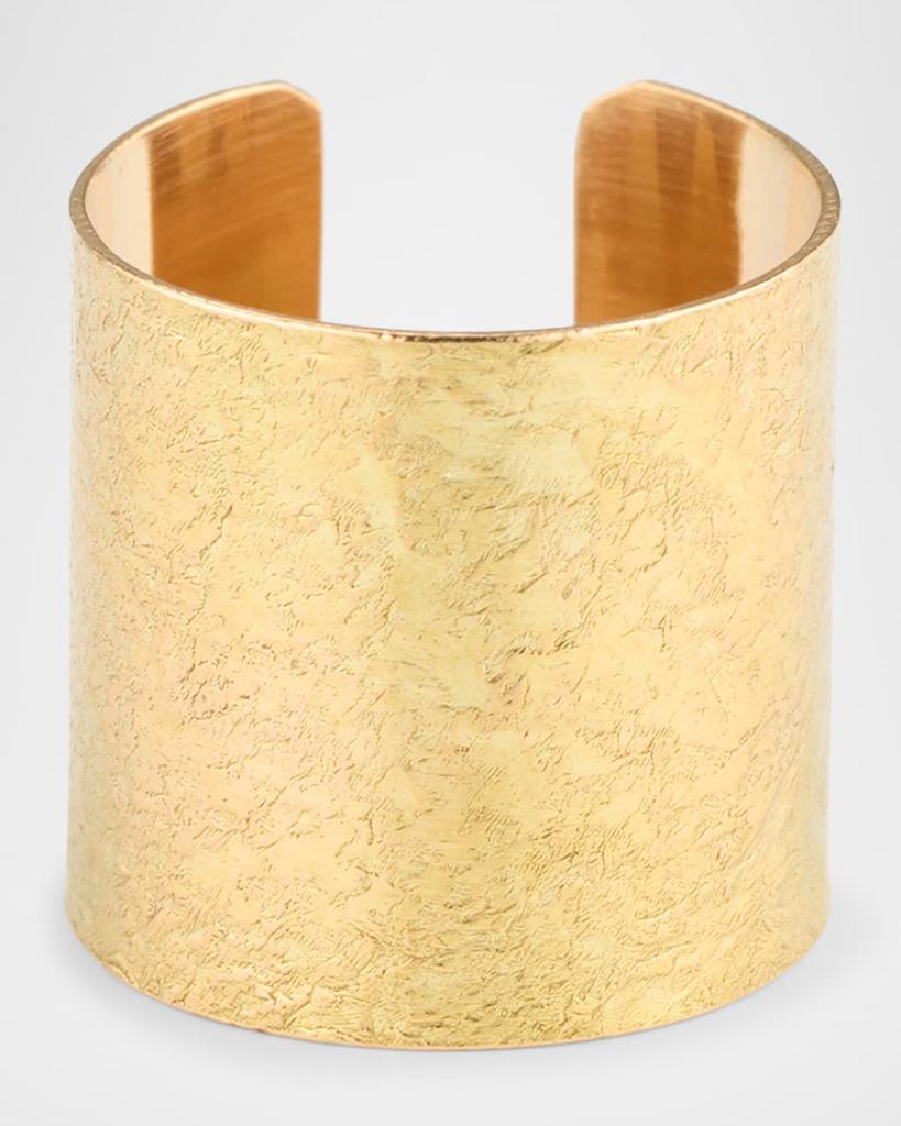 POPPY FINCH 14K Yellow Gold Foil Ear Cuff, Single