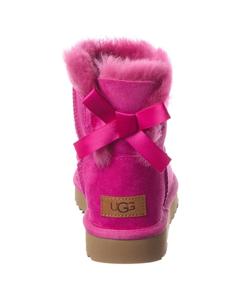 UGG Mini Bailey Bow II Suede & Shearling Boot 3