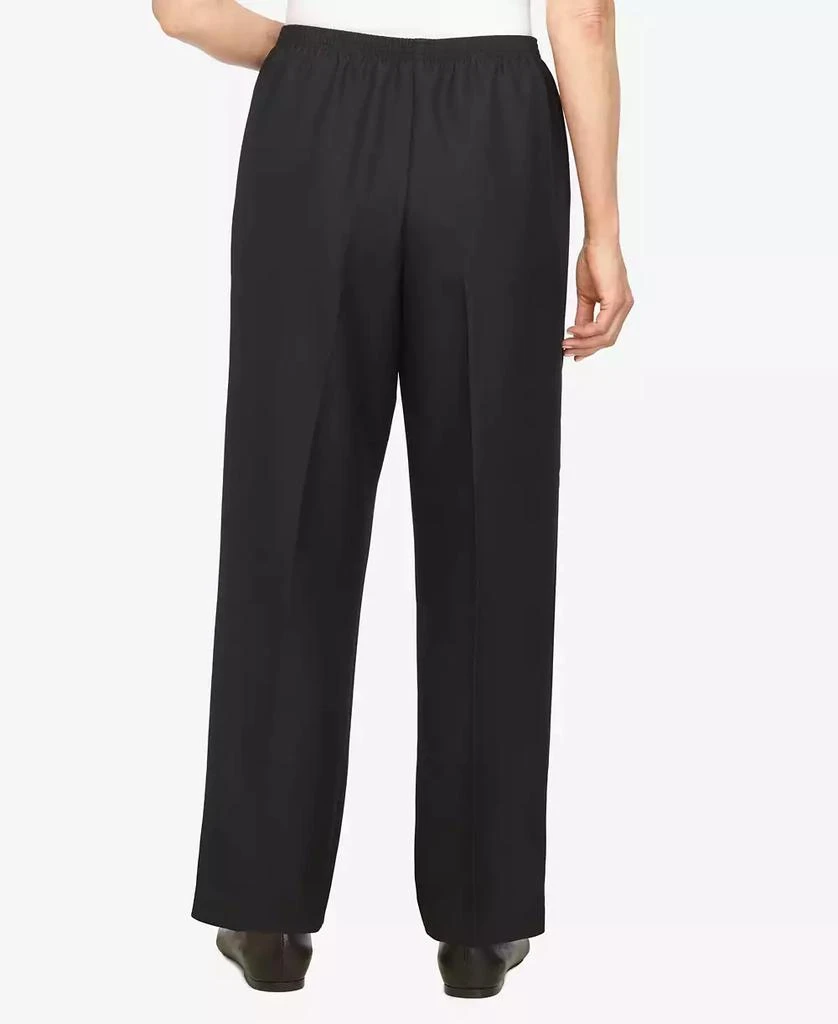 Alfred Dunner Plus Size Classic Pull-On Straight-Leg Short Length Pants 2