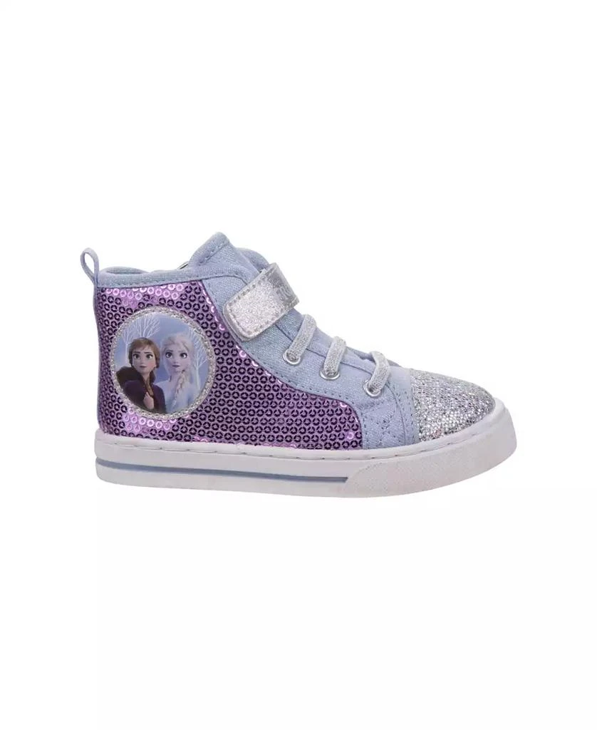 Disney Frozen 2 Anna and Elsa Little Girls Sneaker 2