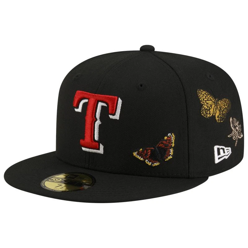 New Era New Era Rangers 59Fifty Felt Fitted Cap - Adult 1