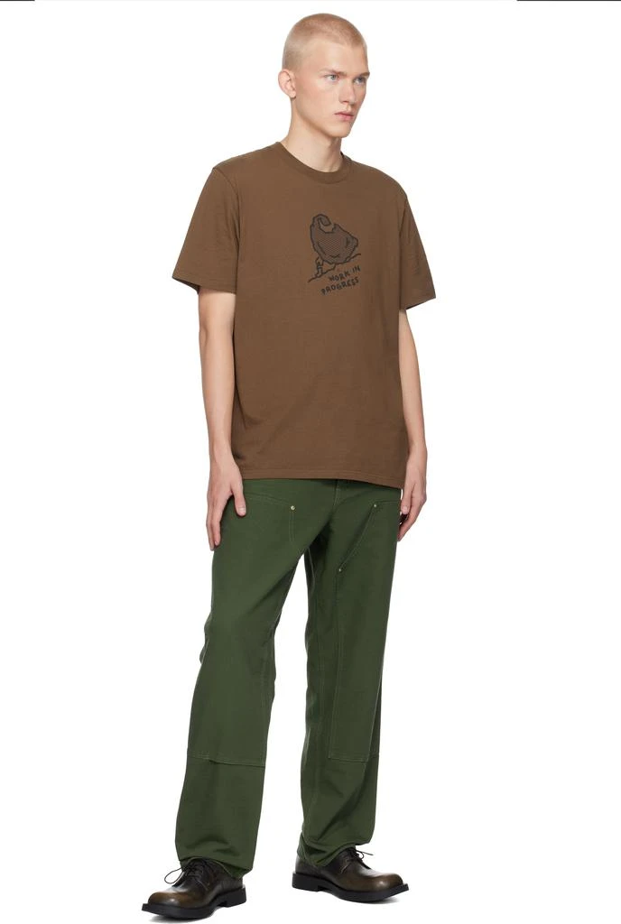 Carhartt WIP Brown Move On Up T-shirt 4