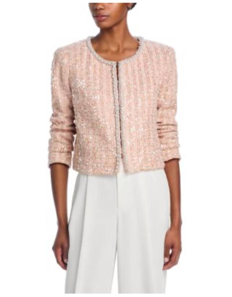 Alice + Olivia Alice + Olivia - Kidman Sequin Embellished Jacket