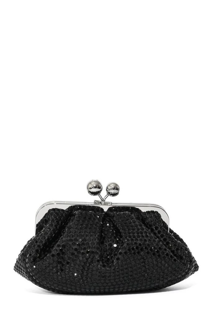 Weekend Max Mara Weekend Max Mara Wkalama Small Satin Pasticcino Bag