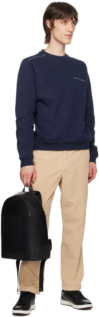 Paul Smith Black Shadow Stripe Backpack 4