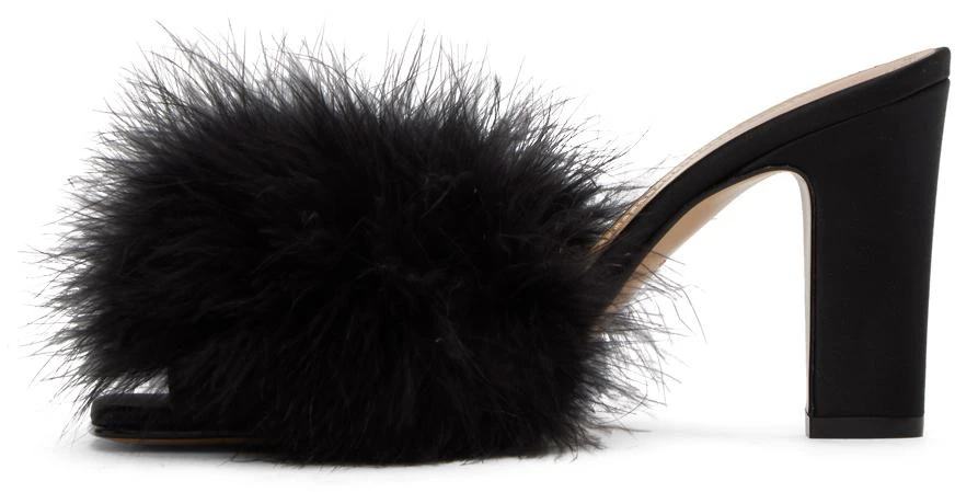 Maison Margiela Black Feather Mules 3