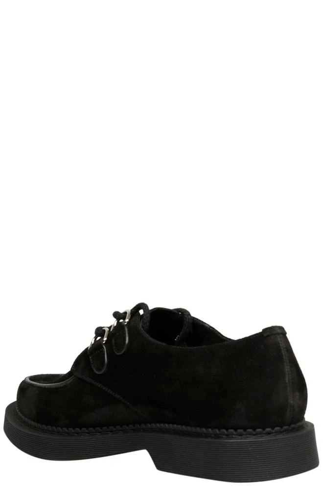 Yves Saint Laurent Saint Laurent Almond Toe Teddy Lace-Up Shoes 3