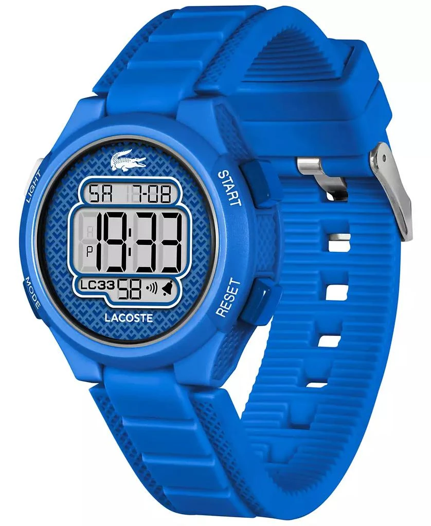 Lacoste Kid
s LC33 Blue Silicone Strap Watch, 32.6mm 5