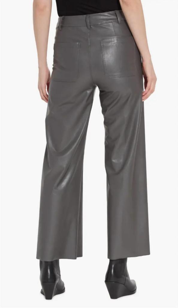 Lyssé Lysse - Women's Vegan Leather Wide Leg