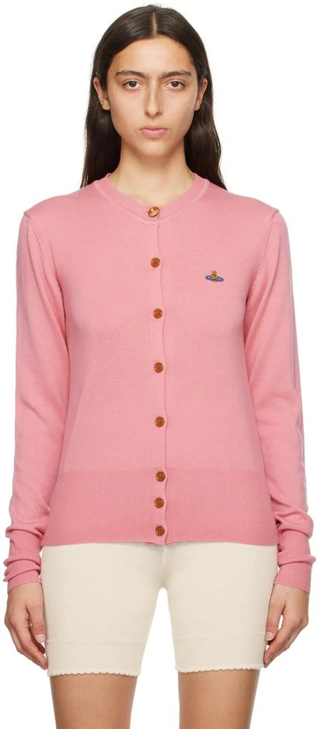 Vivienne Westwood Pink Bea Cardigan 1