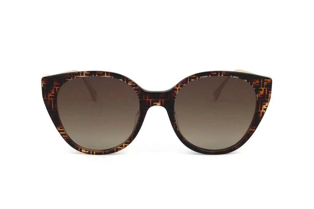 Fendi Eyewear Fendi Eyewear Cat Eye Frame Sunglasses 1