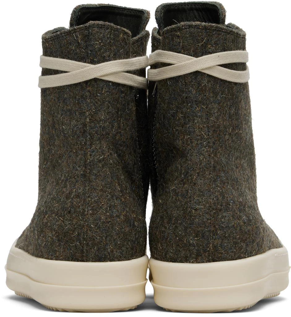 Rick Owens Khaki Concordians Sneakers 2