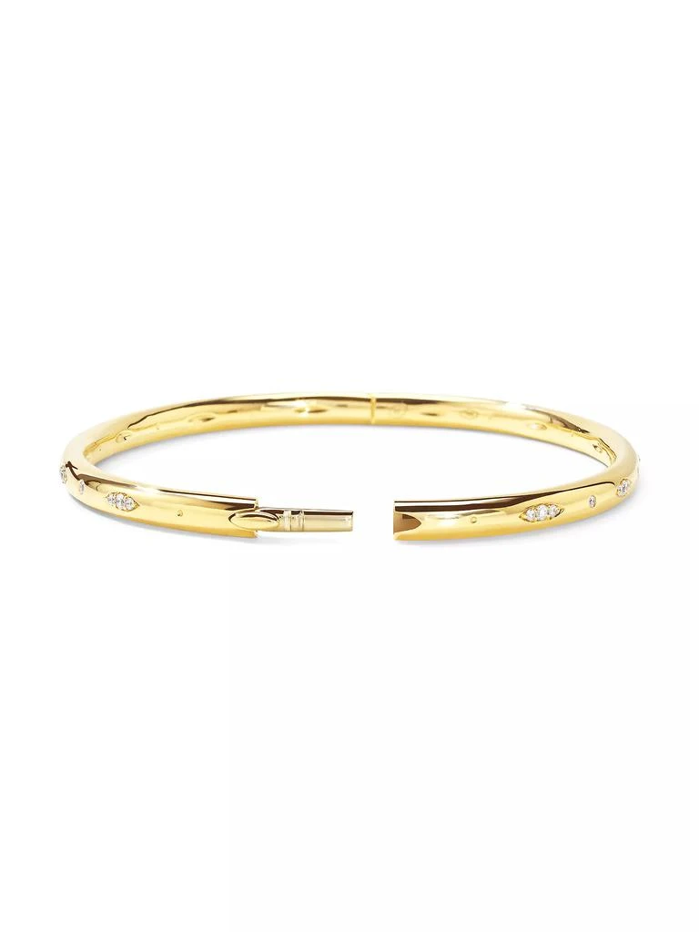 Tamara Comolli Gypsy 18K Yellow Gold & Diamond Pavé Bangle Bracelet 3