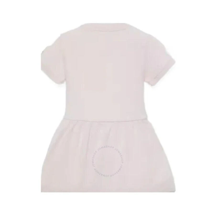Moncler Girls Bear-Print Flared Crew-Neck Dress 2