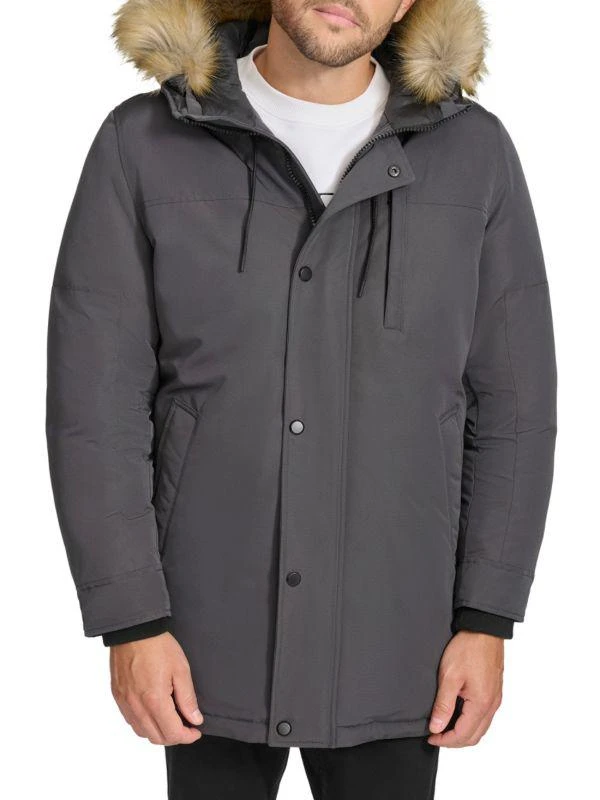Calvin Klein Arctic Faille Parka Jacket 1