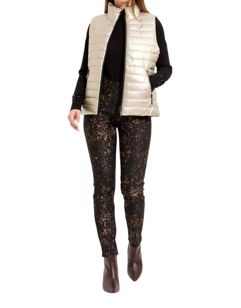 JOSEPH RIBKOFF Joseph Ribkoff - Classic Slim Leopard Pant