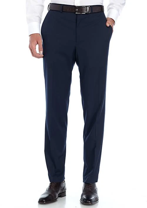 Saddlebred® Solid Stretch Suit Pants 1