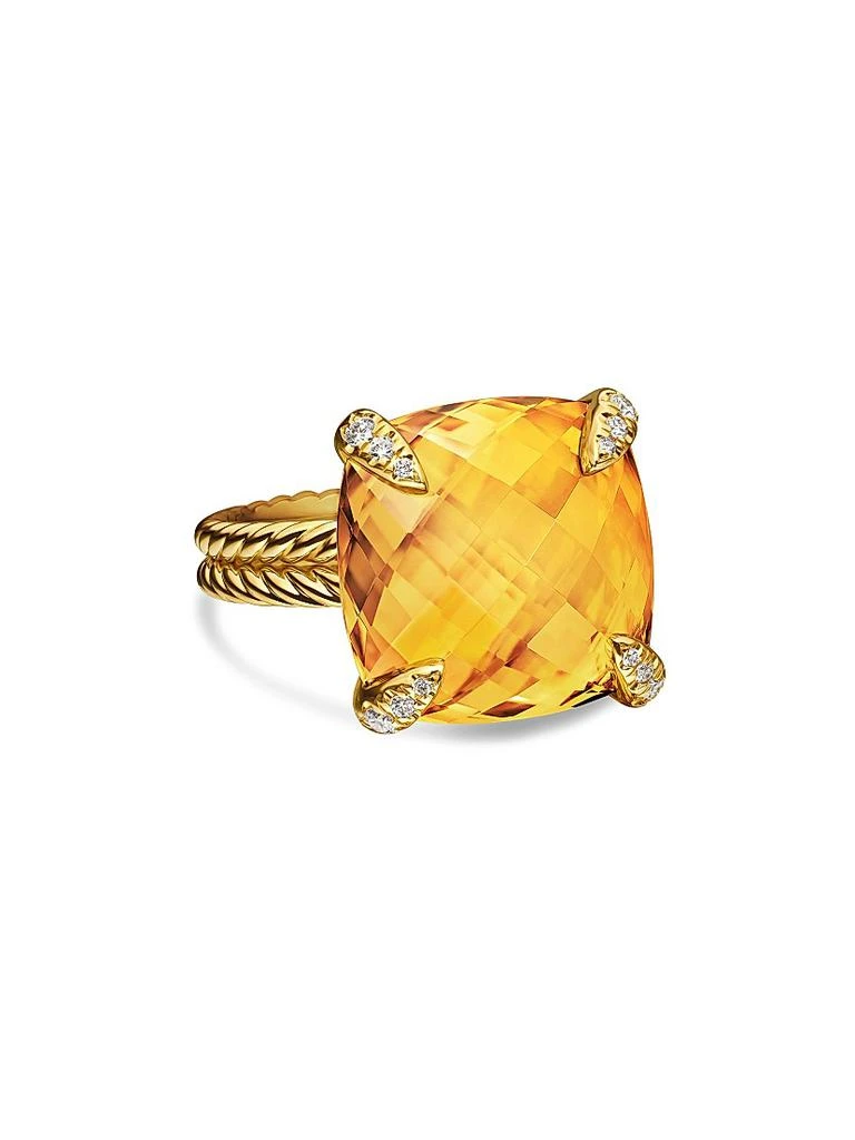 David Yurman Chatelaine Ring in 18K Yellow Gold