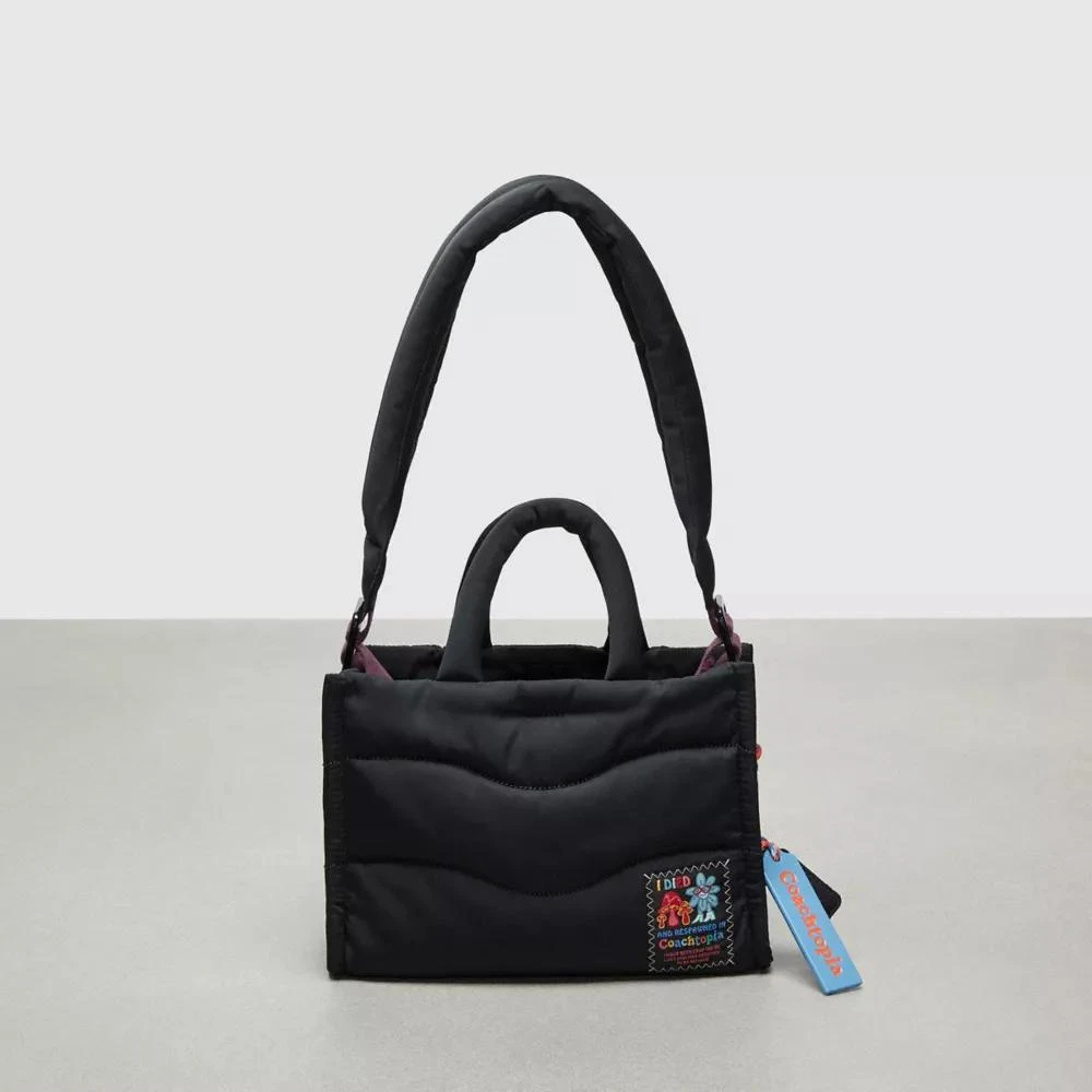 Coach Coachtopia Loop Mini Wavy Tote In Recycled Polyester 1
