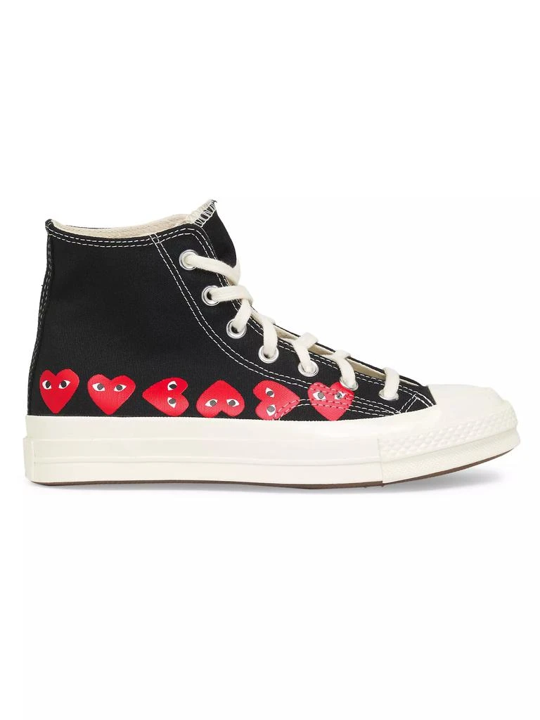 Comme des Garçons PLAY CdG PLAY x Converse Women's Chuck Taylor All Star Heart High-Top Sneakers 1