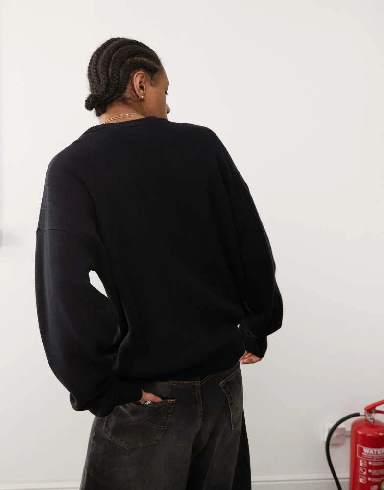 PacSun Pacsun graphic sweatshirt in black 4